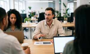 Unternehmer mit Ambitionen zur Personal Brand